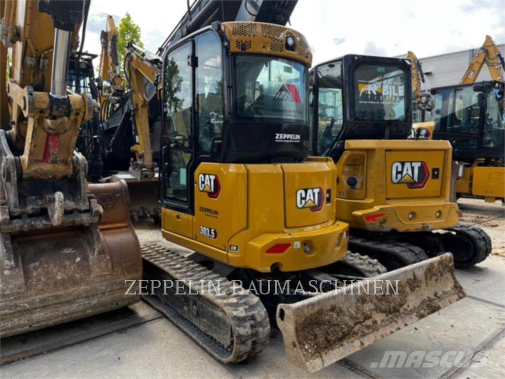 CAT 303.5CR-07 Kāpurķēžu ekskavatori