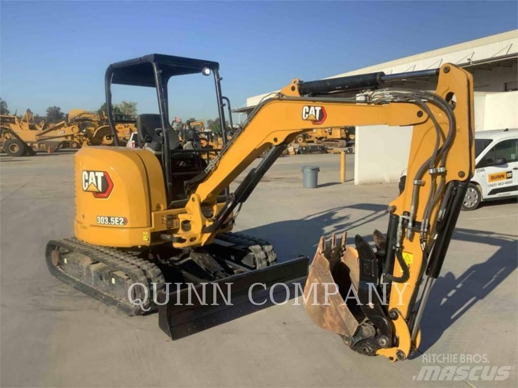 CAT 303.5E2 Kāpurķēžu ekskavatori