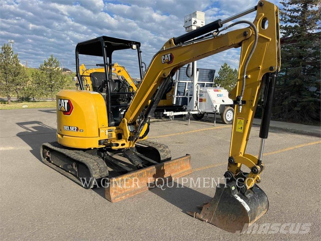 CAT 303.5E2 Kāpurķēžu ekskavatori