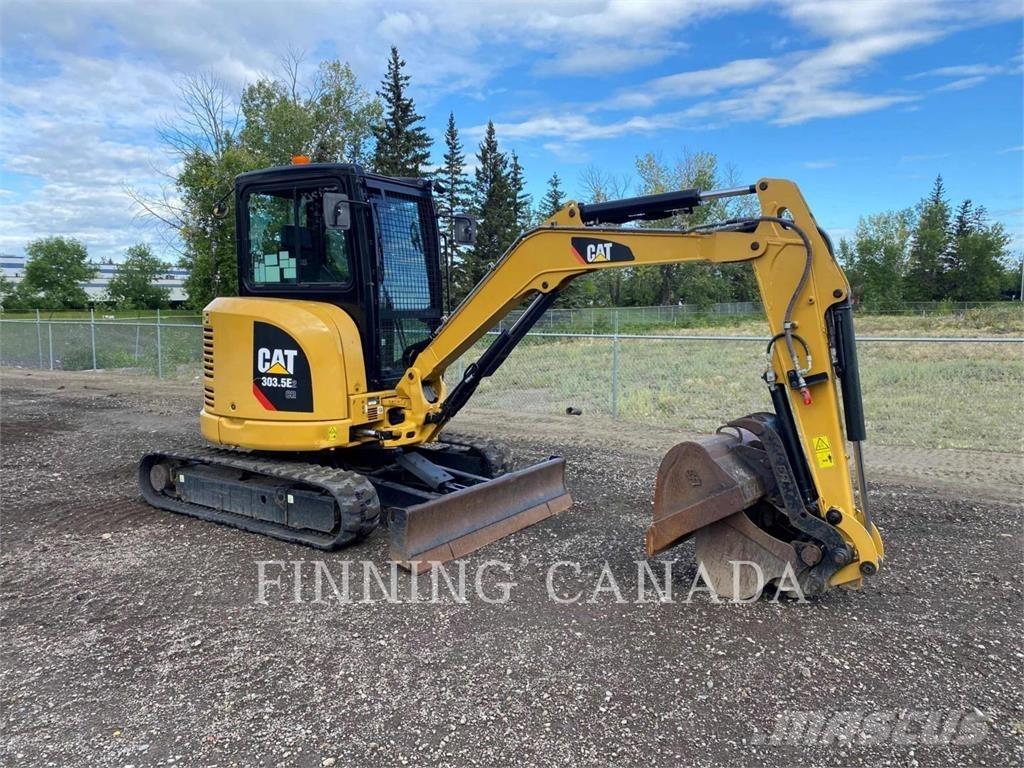 CAT 303.5E2 Kāpurķēžu ekskavatori