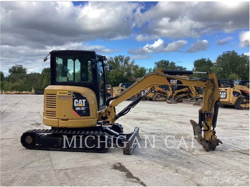 CAT 303.5E2 ATQ Kāpurķēžu ekskavatori