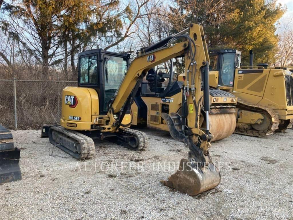 CAT 303.5E2 CR Kāpurķēžu ekskavatori