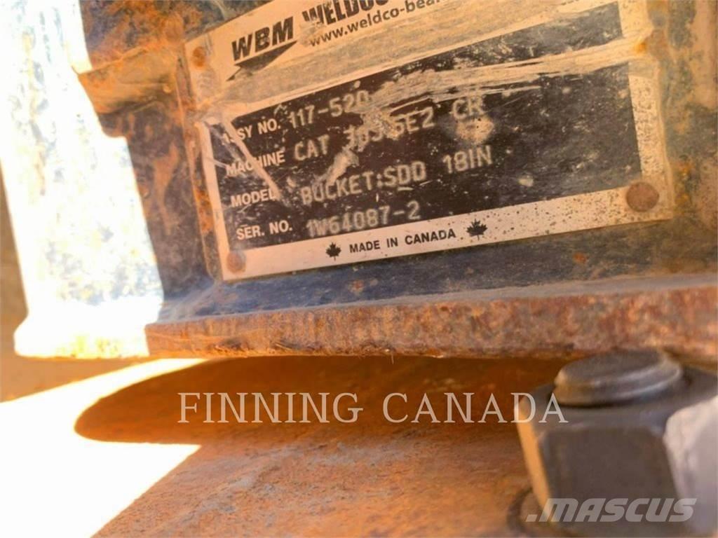 CAT 303.5E2 CR Kāpurķēžu ekskavatori