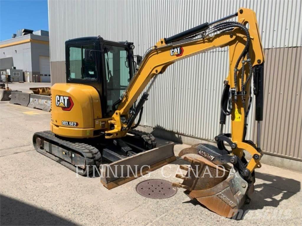 CAT 303.5E2 CR Kāpurķēžu ekskavatori