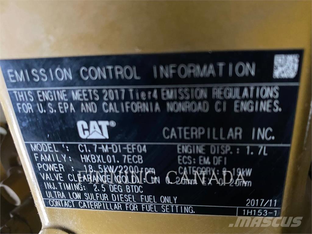 CAT 303.5E2 CR Kāpurķēžu ekskavatori