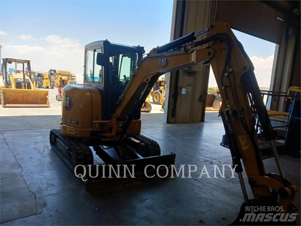 CAT 303.5E2CR Kāpurķēžu ekskavatori