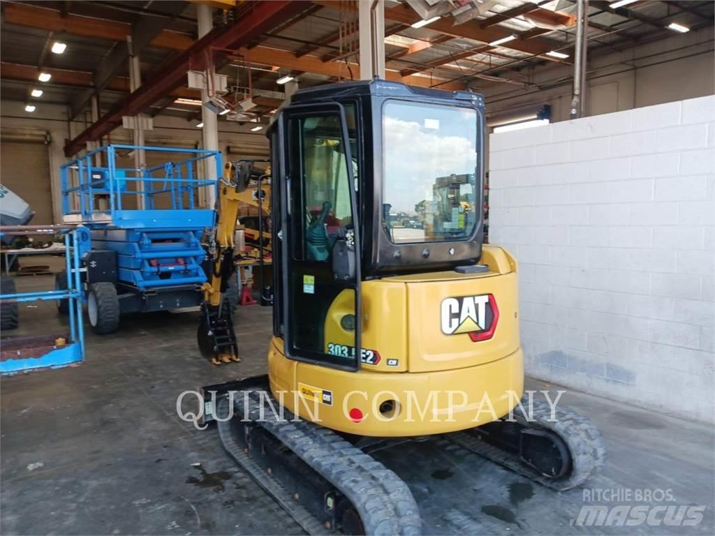 CAT 303.5E2CR Kāpurķēžu ekskavatori