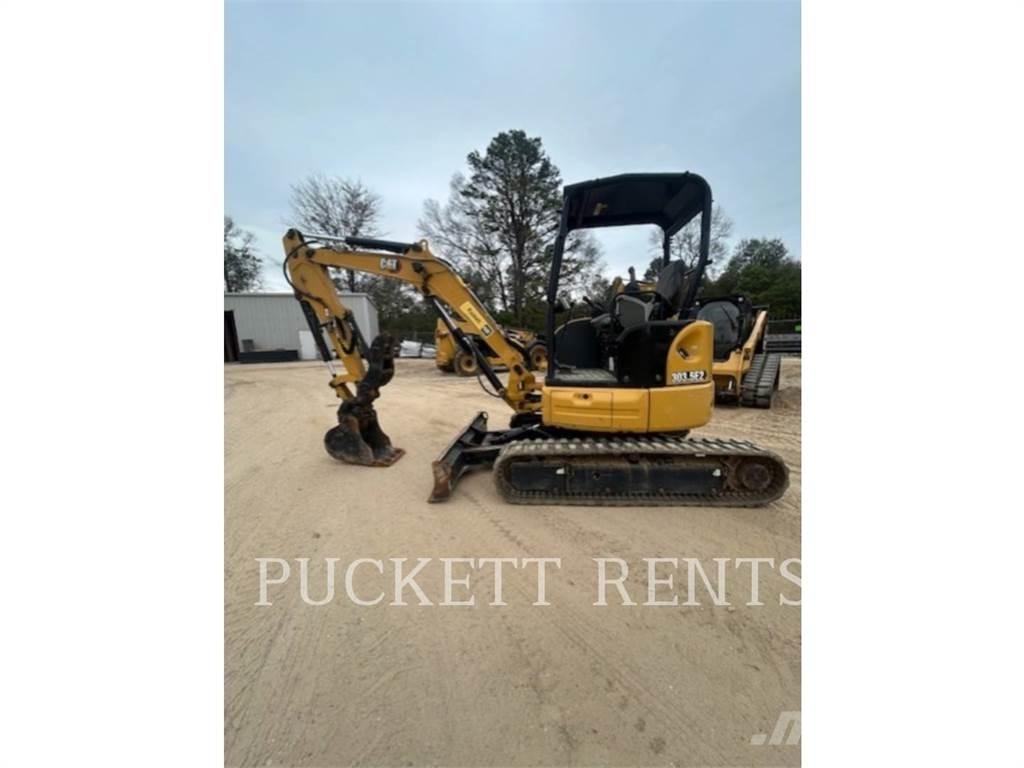 CAT 303.5E2CR Kāpurķēžu ekskavatori