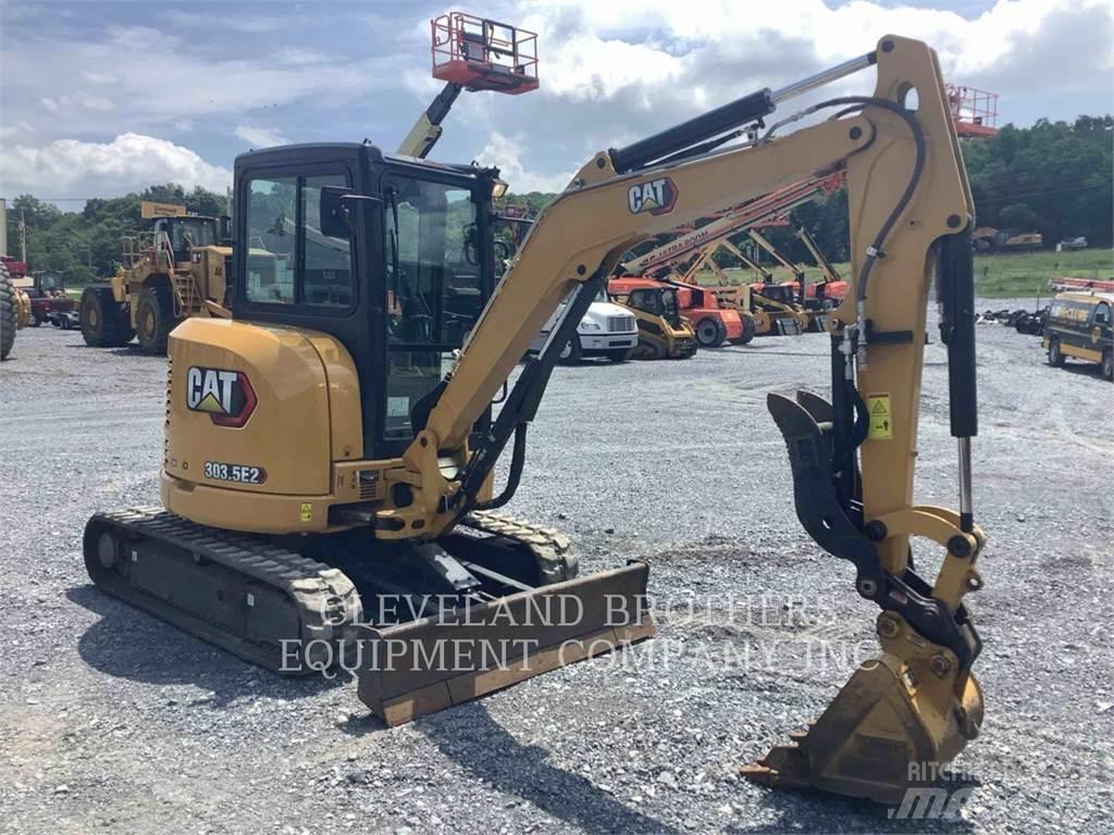 CAT 303.5E2CR Kāpurķēžu ekskavatori