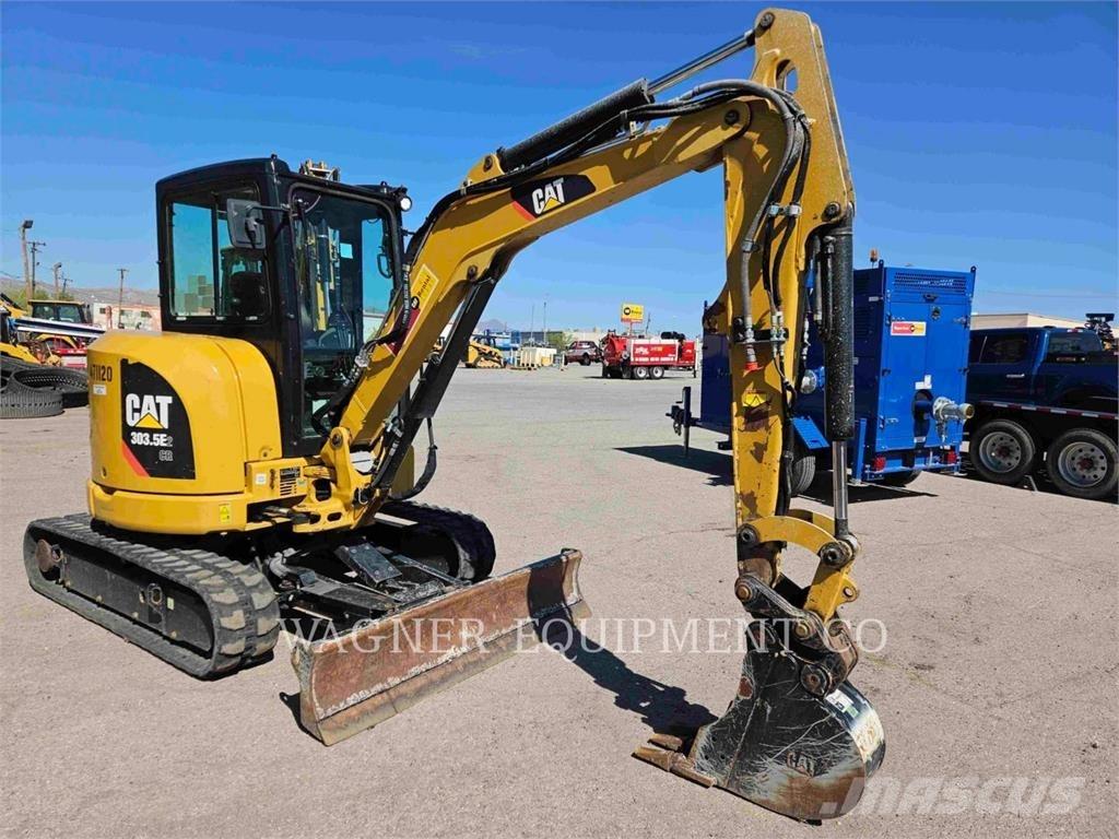 CAT 303.5E2CR Kāpurķēžu ekskavatori