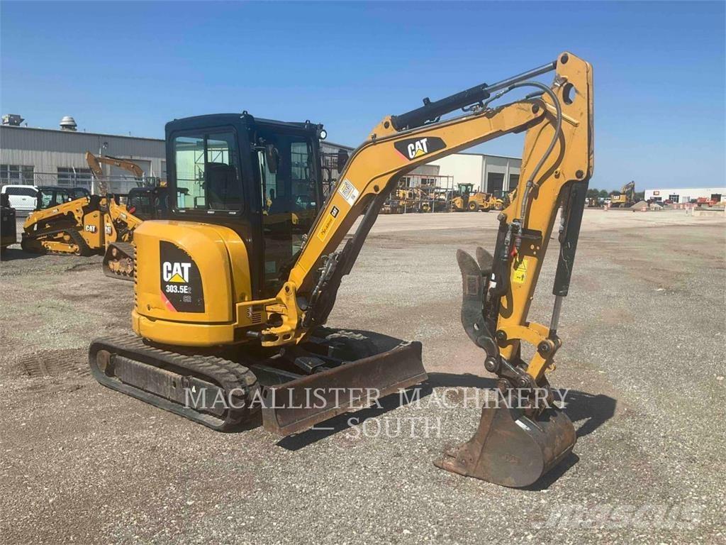 CAT 303.5E2CR Kāpurķēžu ekskavatori
