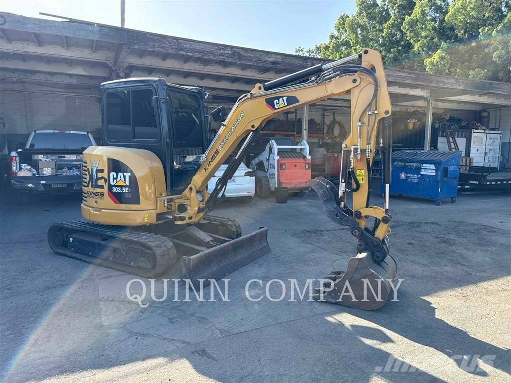 CAT 303.5E2CR Kāpurķēžu ekskavatori