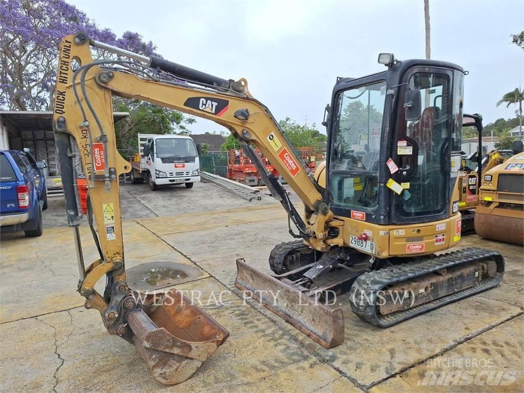 CAT 303.5ECR Kāpurķēžu ekskavatori