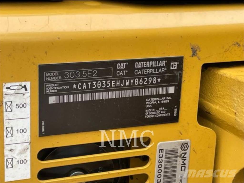 CAT 303.5ECR Kāpurķēžu ekskavatori