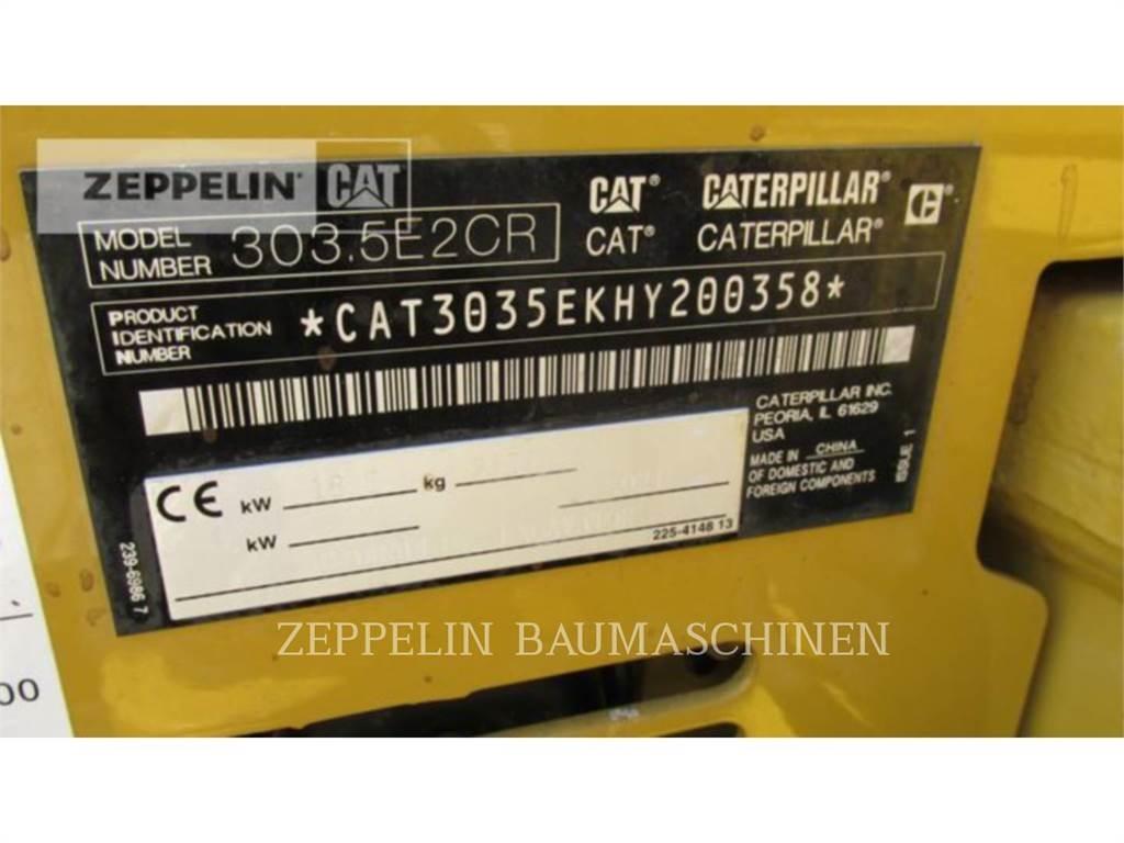 CAT 303.5ECR Kāpurķēžu ekskavatori