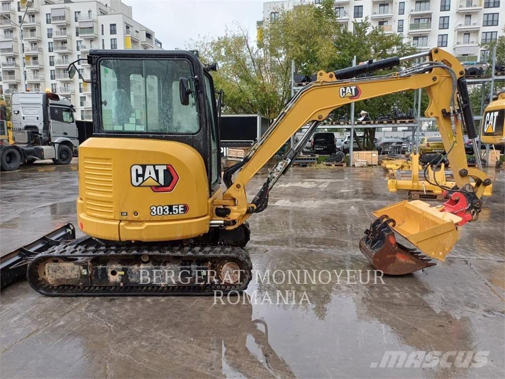 CAT 303.5ECR Kāpurķēžu ekskavatori