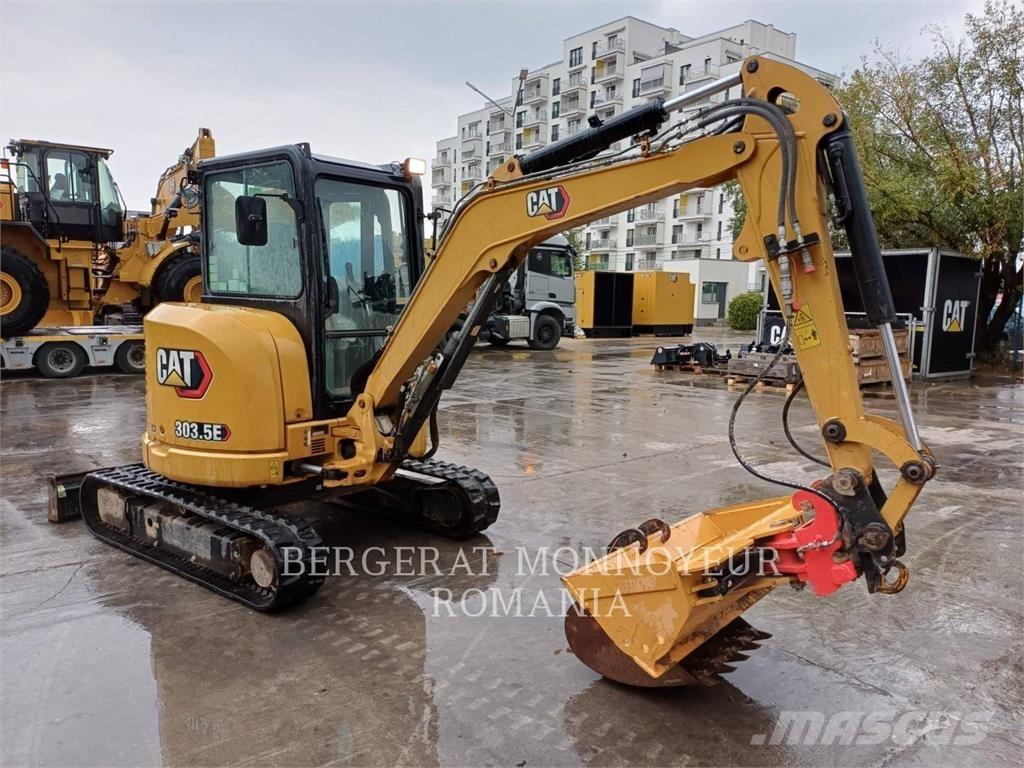 CAT 303.5ECR Kāpurķēžu ekskavatori
