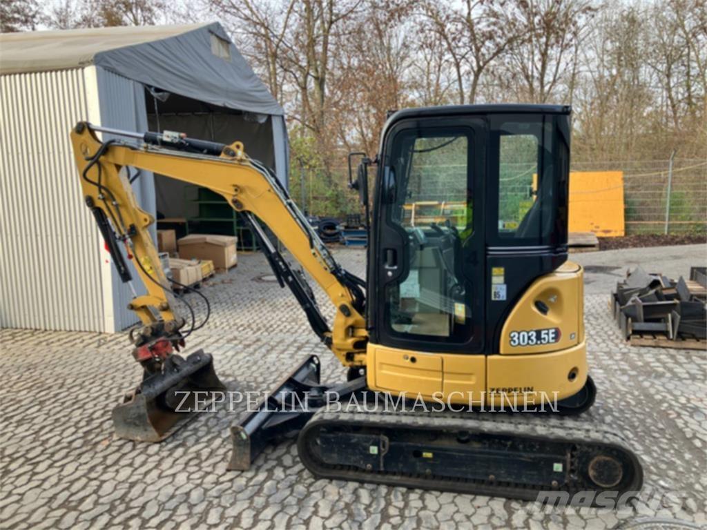 CAT 303.5ECR Kāpurķēžu ekskavatori