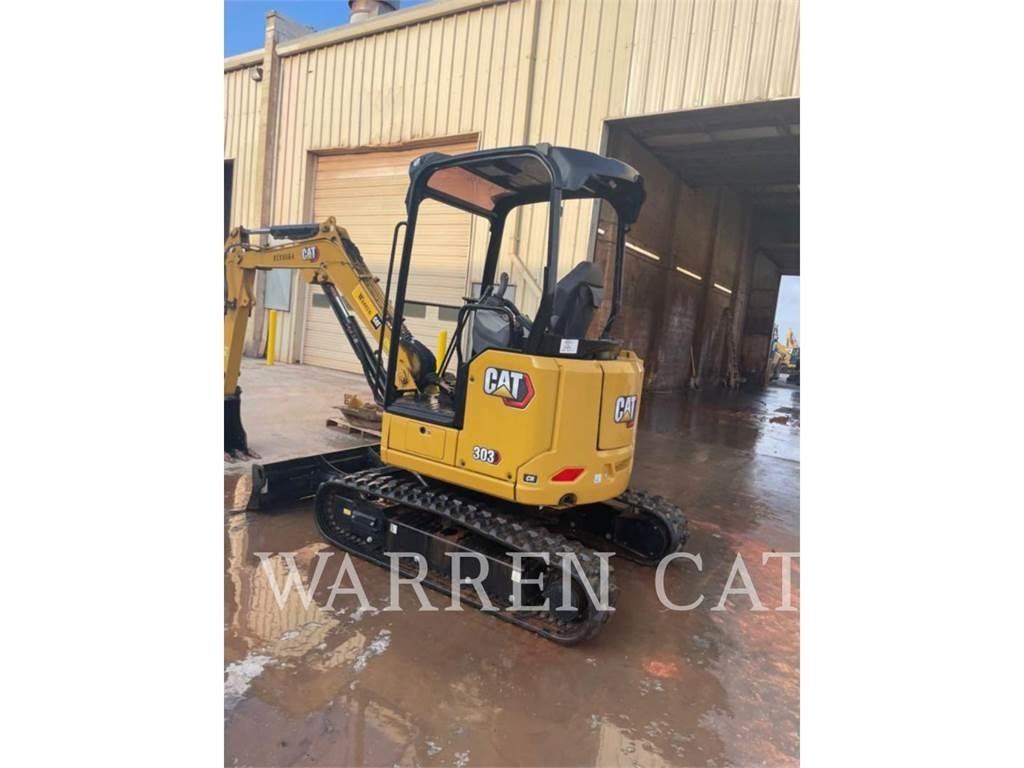 CAT 303 CR Kāpurķēžu ekskavatori