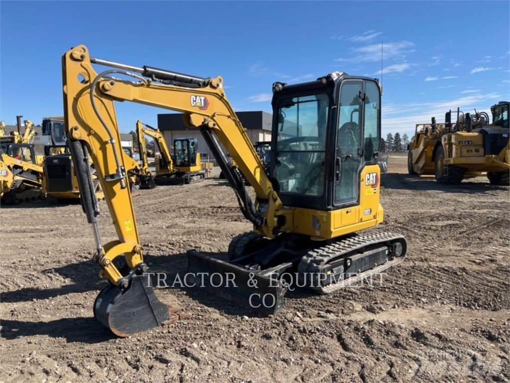 CAT 303 CRCB Kāpurķēžu ekskavatori