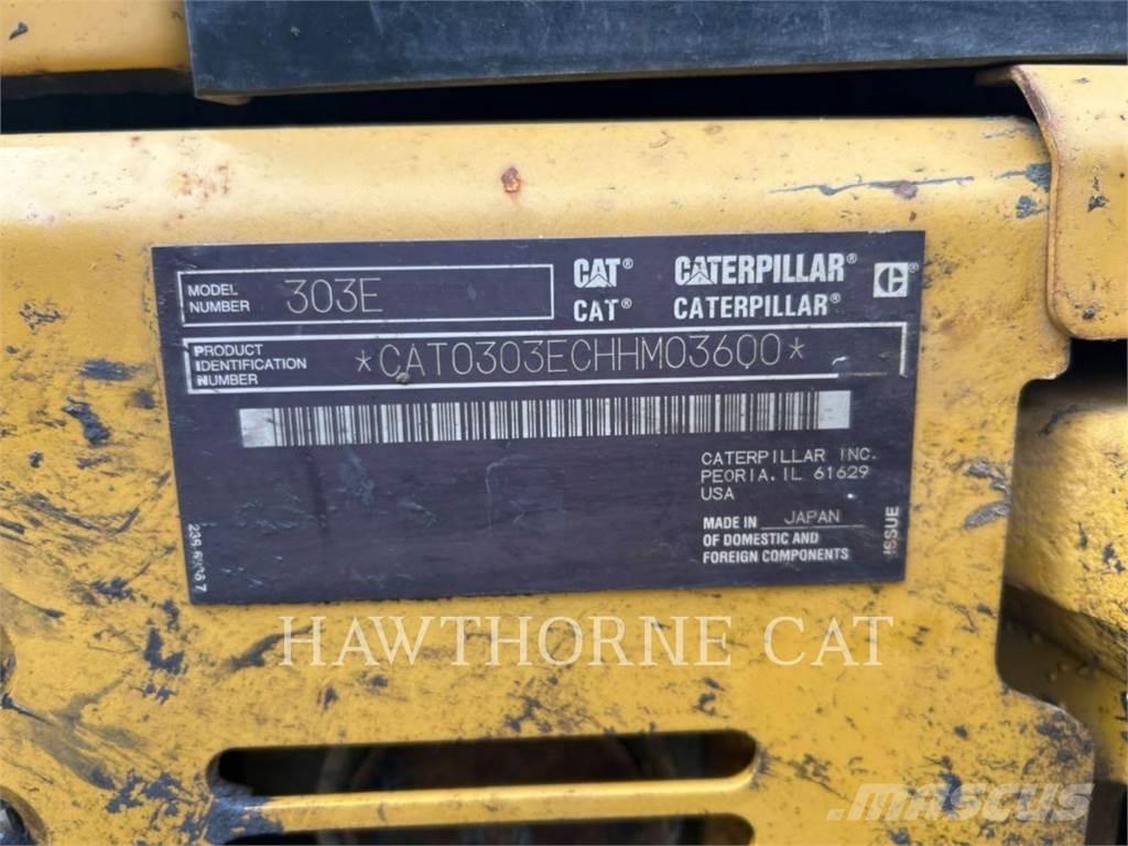 CAT 303E CR Kāpurķēžu ekskavatori