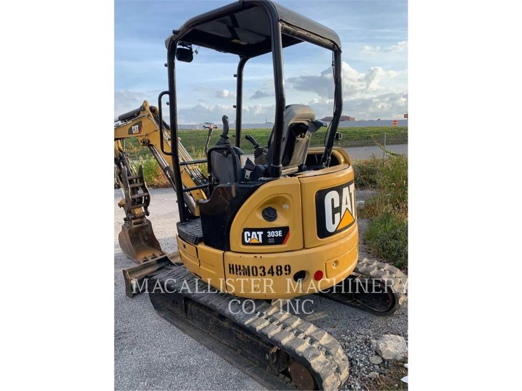 CAT 303ECR Kāpurķēžu ekskavatori