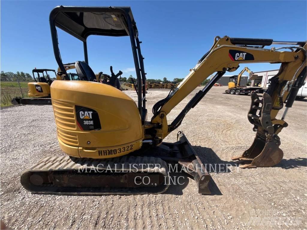 CAT 303ECR Kāpurķēžu ekskavatori