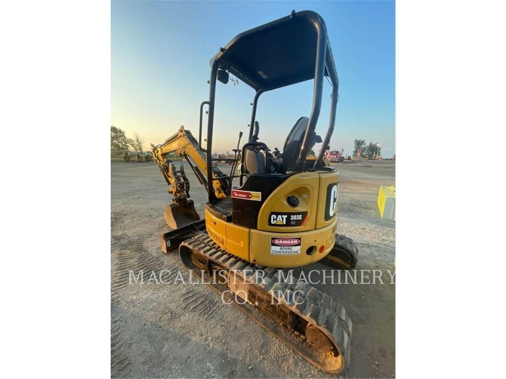 CAT 303ECR Kāpurķēžu ekskavatori