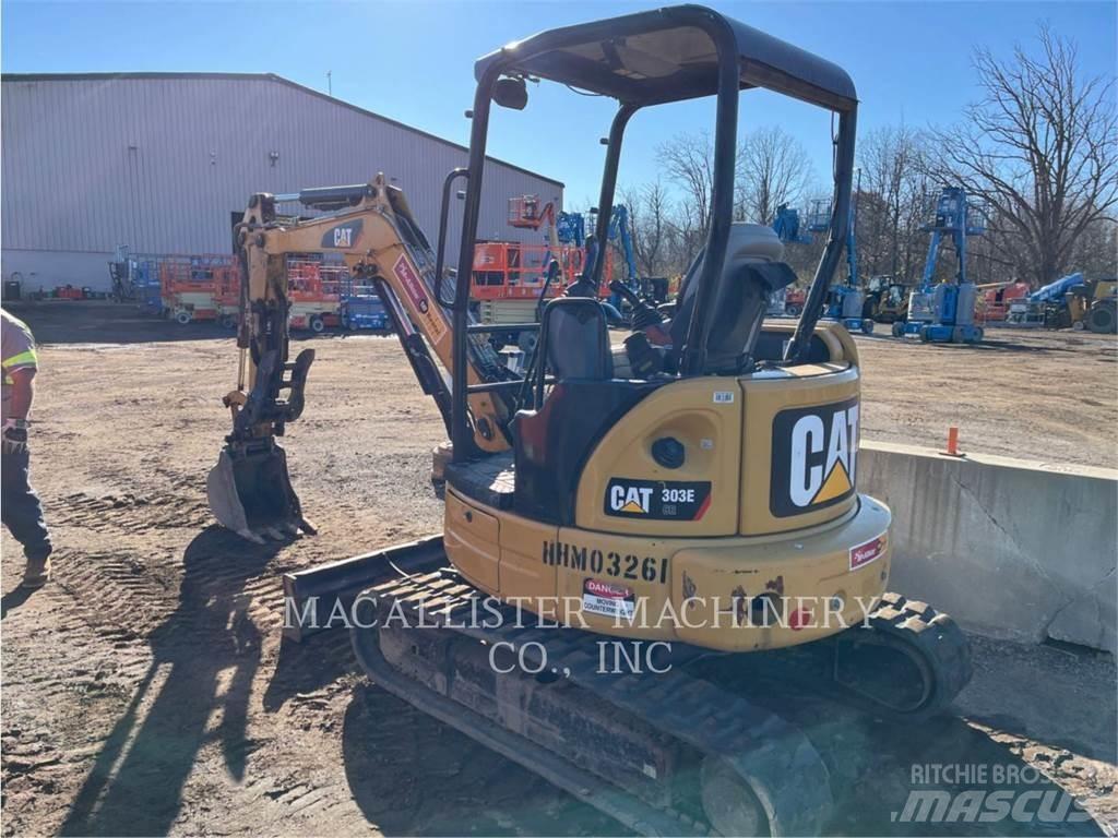 CAT 303ECR Kāpurķēžu ekskavatori