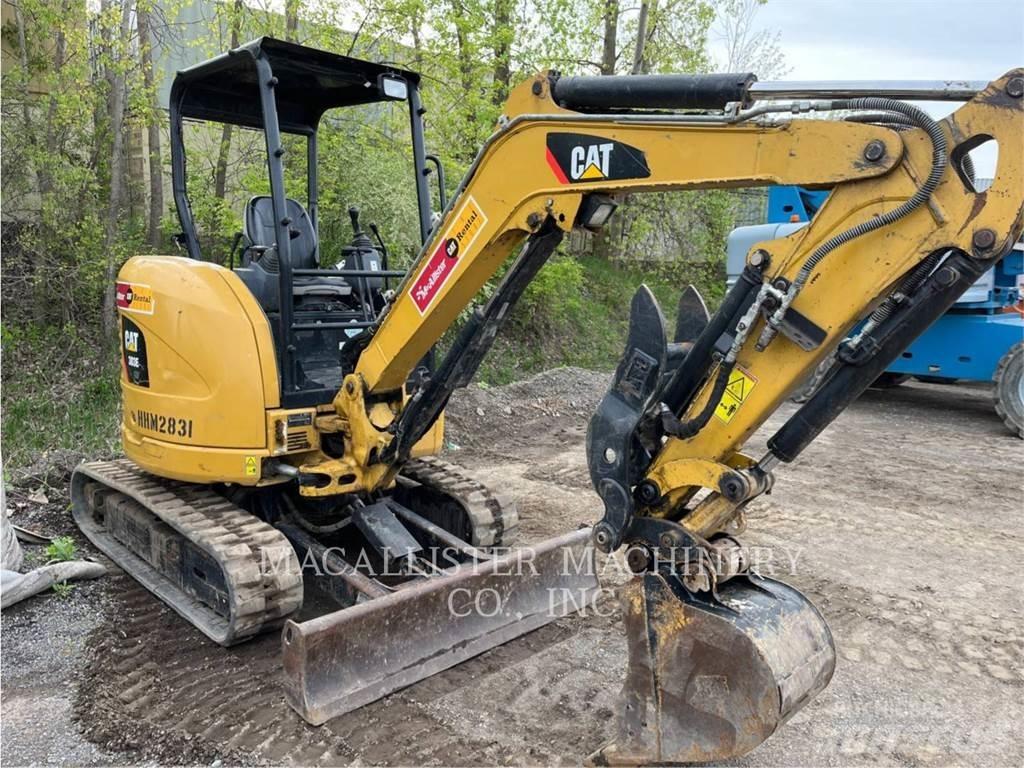 CAT 303ECR Kāpurķēžu ekskavatori