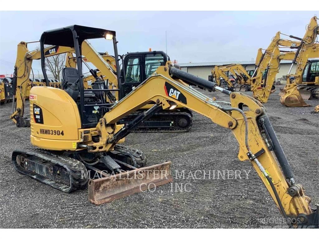 CAT 303ECR Kāpurķēžu ekskavatori