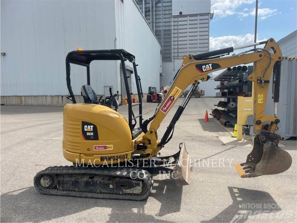 CAT 303ECR Kāpurķēžu ekskavatori