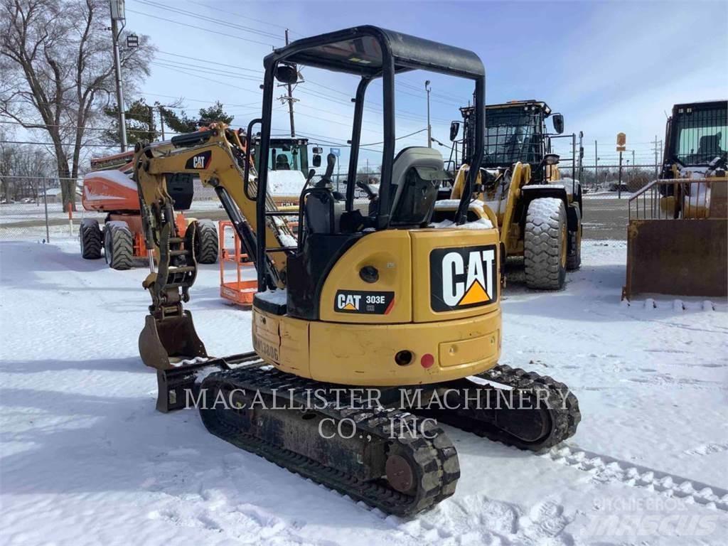 CAT 303ECR Kāpurķēžu ekskavatori