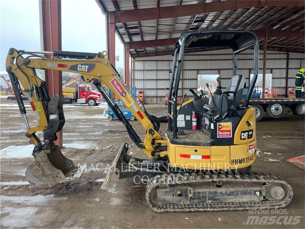 CAT 303ECR Kāpurķēžu ekskavatori