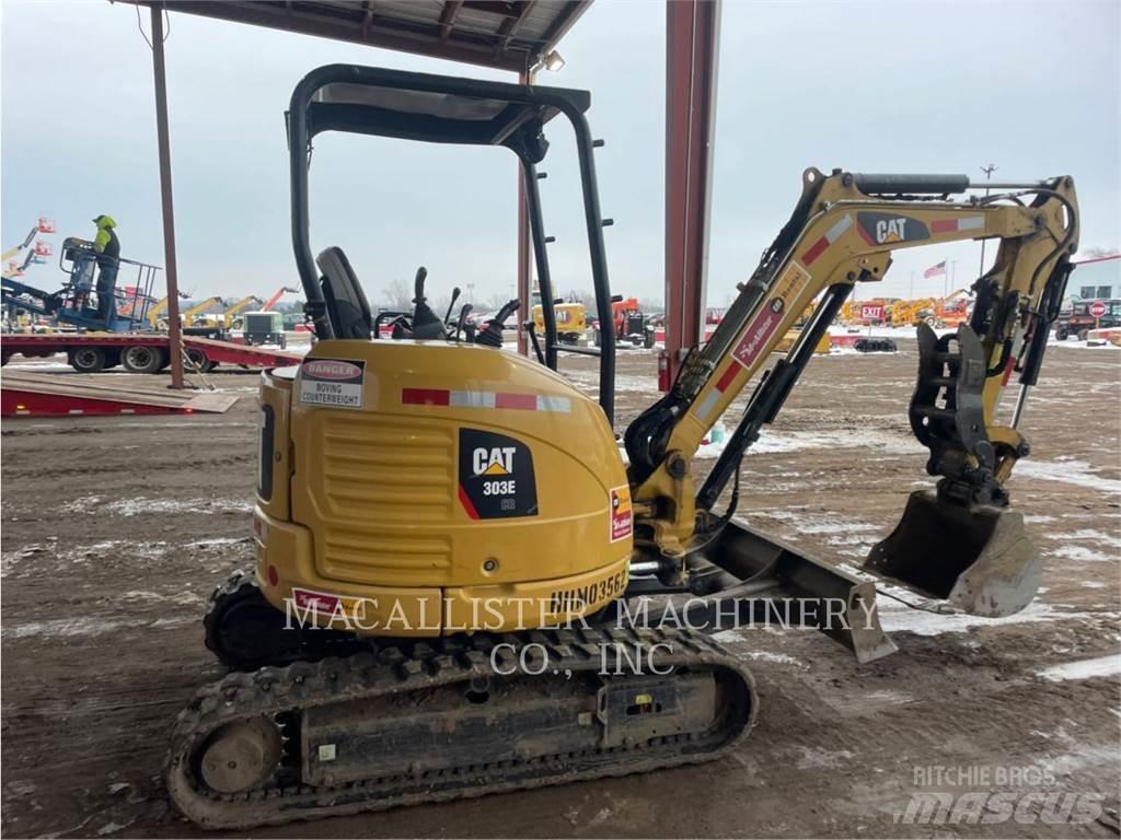 CAT 303ECR Kāpurķēžu ekskavatori