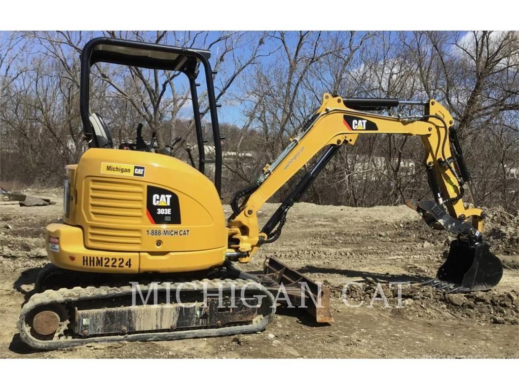 CAT 303ECR Kāpurķēžu ekskavatori