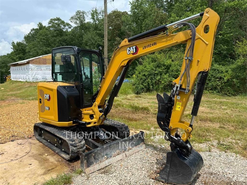 CAT 304 Kāpurķēžu ekskavatori