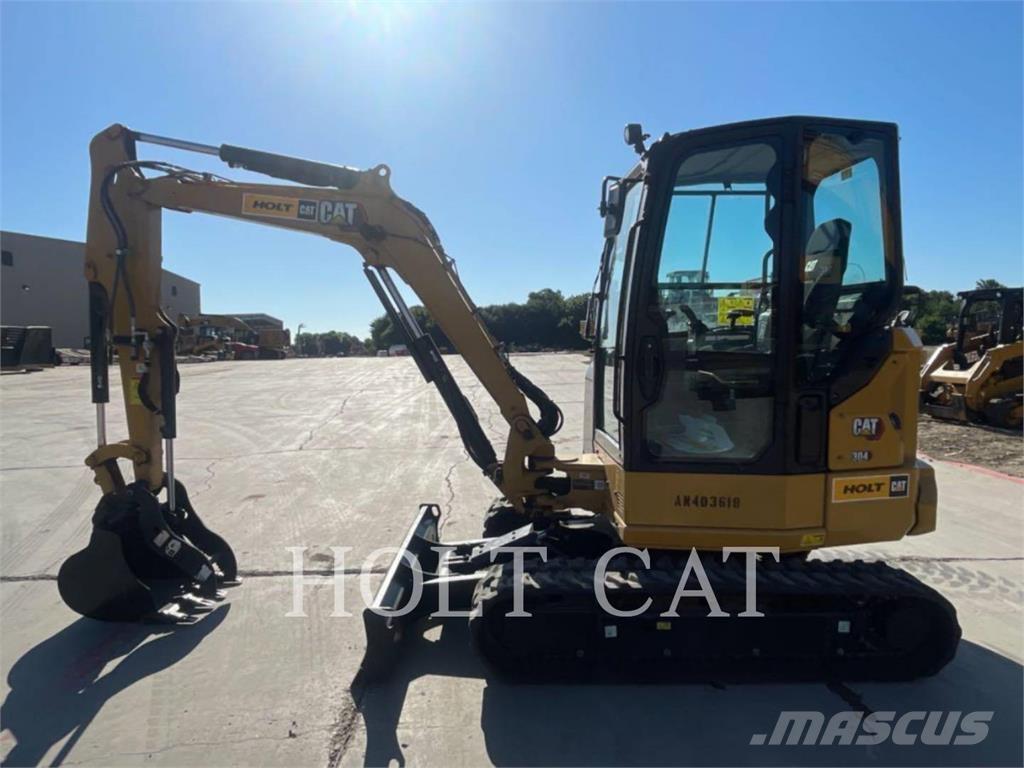 CAT 304 Kāpurķēžu ekskavatori