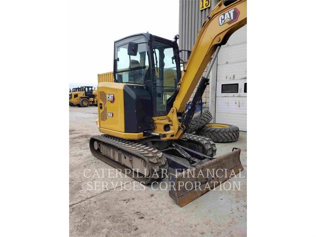 CAT 304 07A Kāpurķēžu ekskavatori