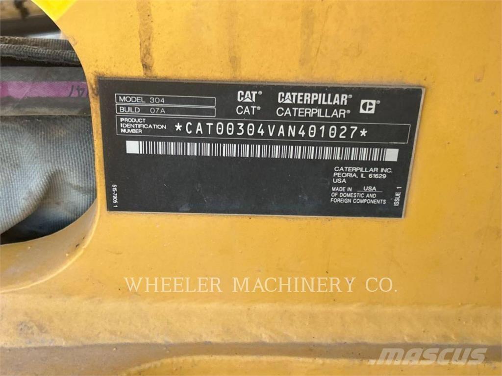 CAT 304 C1 TH Kāpurķēžu ekskavatori