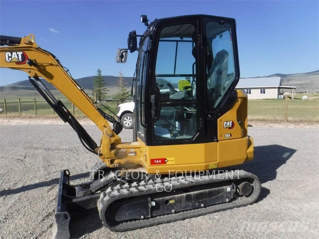 CAT 304 CRCB Kāpurķēžu ekskavatori