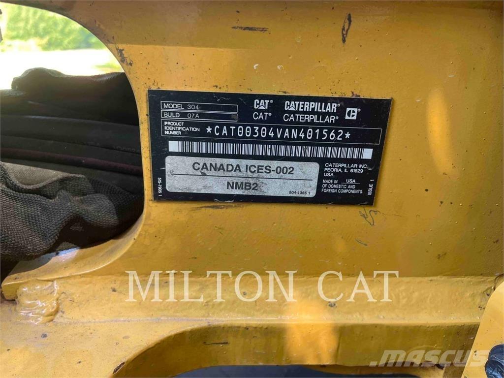 CAT 30407 Kāpurķēžu ekskavatori