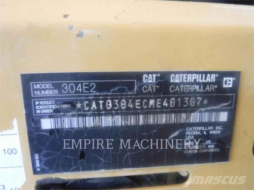 CAT 304E2 Kāpurķēžu ekskavatori
