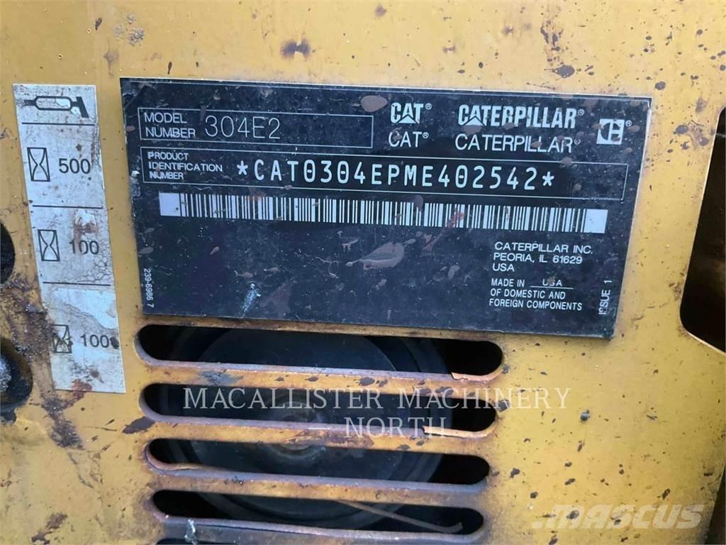 CAT 304E2 TQ Kāpurķēžu ekskavatori