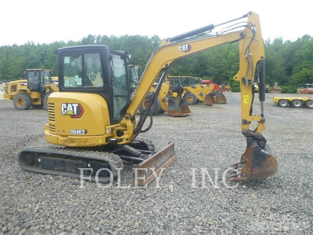 CAT 304E2CR Kāpurķēžu ekskavatori