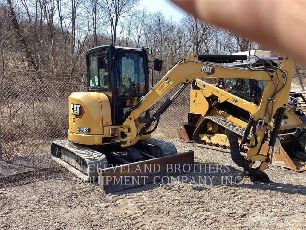 CAT 304ECR Kāpurķēžu ekskavatori