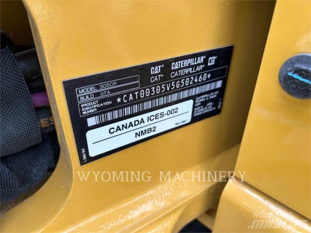 CAT 305 Kāpurķēžu ekskavatori