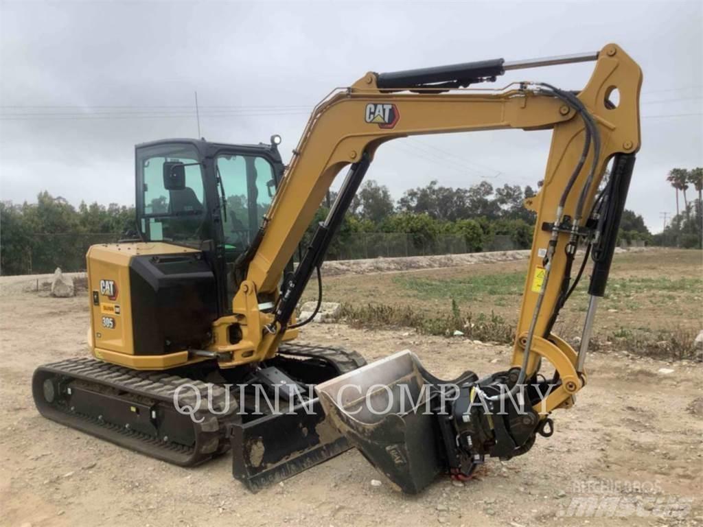 CAT 305 Kāpurķēžu ekskavatori