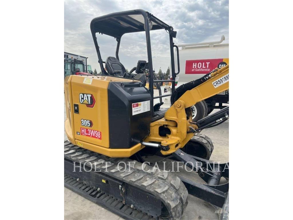 CAT 305 Kāpurķēžu ekskavatori