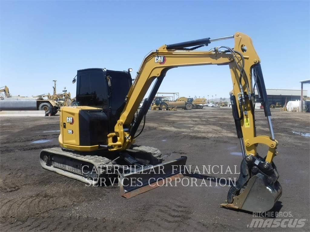 CAT 305-07CR Kāpurķēžu ekskavatori